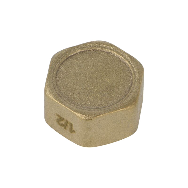 Term.îmbinare: capac de protecţie; hexagonală; alamă CW617N Term.îmbinare: capac de protecţie; hexagonală; alamă CW617N