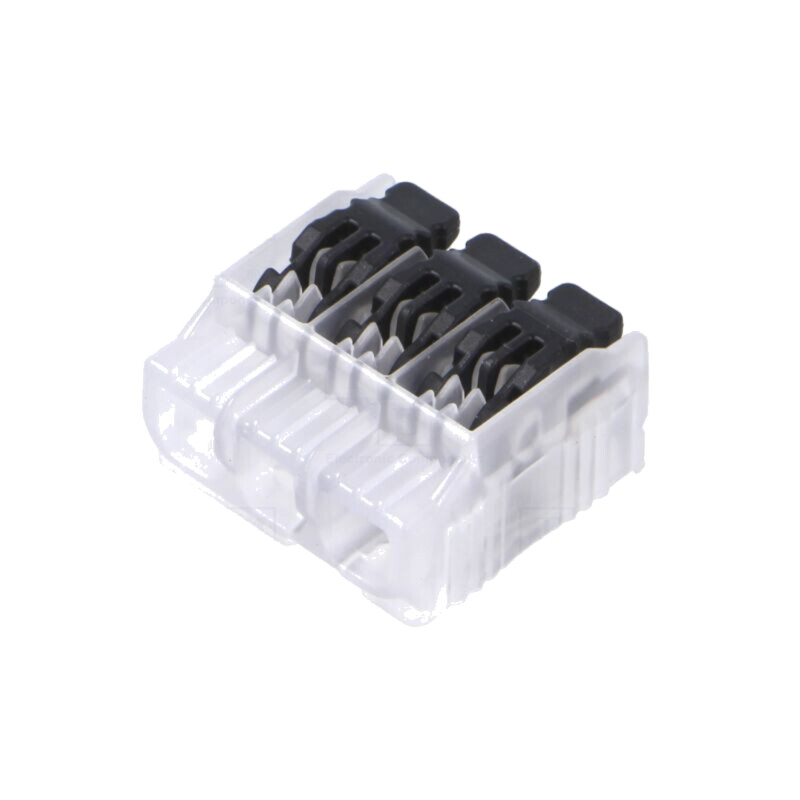 Cu eliberare rapidă; 32A; 450V; pe cablu; bornă cu arc; 0,2÷4mm2 Cu eliberare rapidă; 32A; 450V; pe cablu; bornă cu arc; 0,2÷4mm2