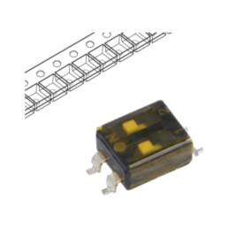 Comutator: DIP-SWITCH; Număr secţiuni: 2; OFF-ON; 0,025A/24VDC