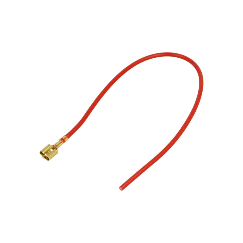 Cable: cable with crimped terminals; red; Len: 250mm; H07V-K Cable: cable with crimped terminals; red; Len: 250mm; H07V-K