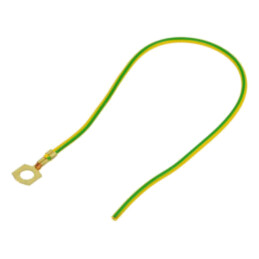 Cable: cable with crimped terminals; yellow-green; 250mm; H07V-K