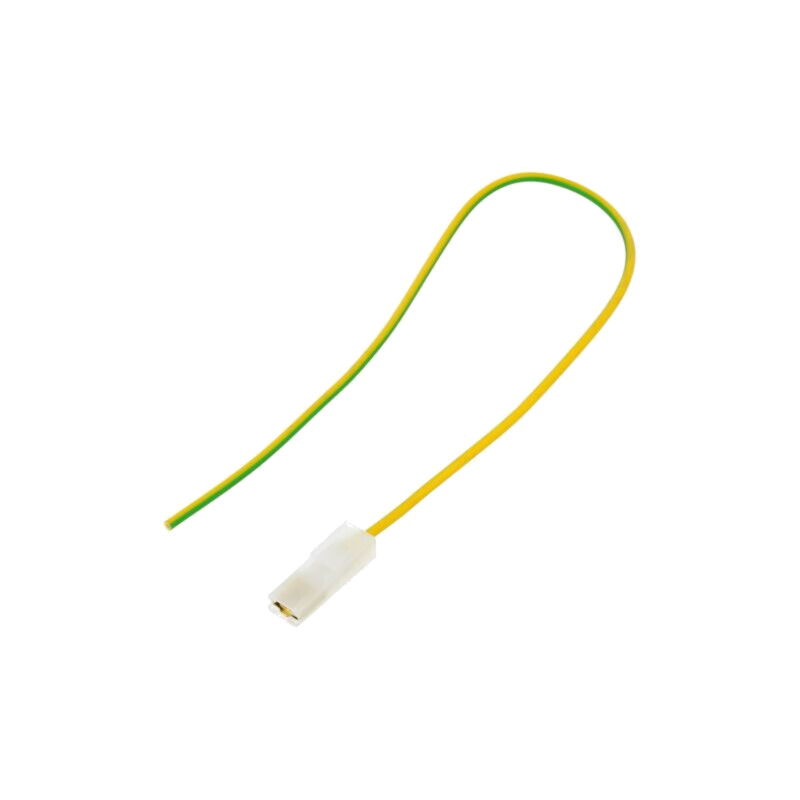 Cable: cable with crimped terminals; yellow-green; Len: 250mm Cable: cable with crimped terminals; yellow-green; Len: 250mm