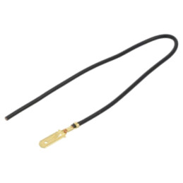 Cable: cable with crimped terminals; black; Len: 250mm; H07V-K