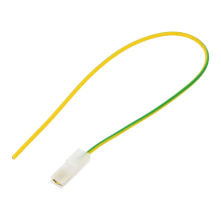 Cable: cable with crimped terminals; yellow-green; Len: 250mm