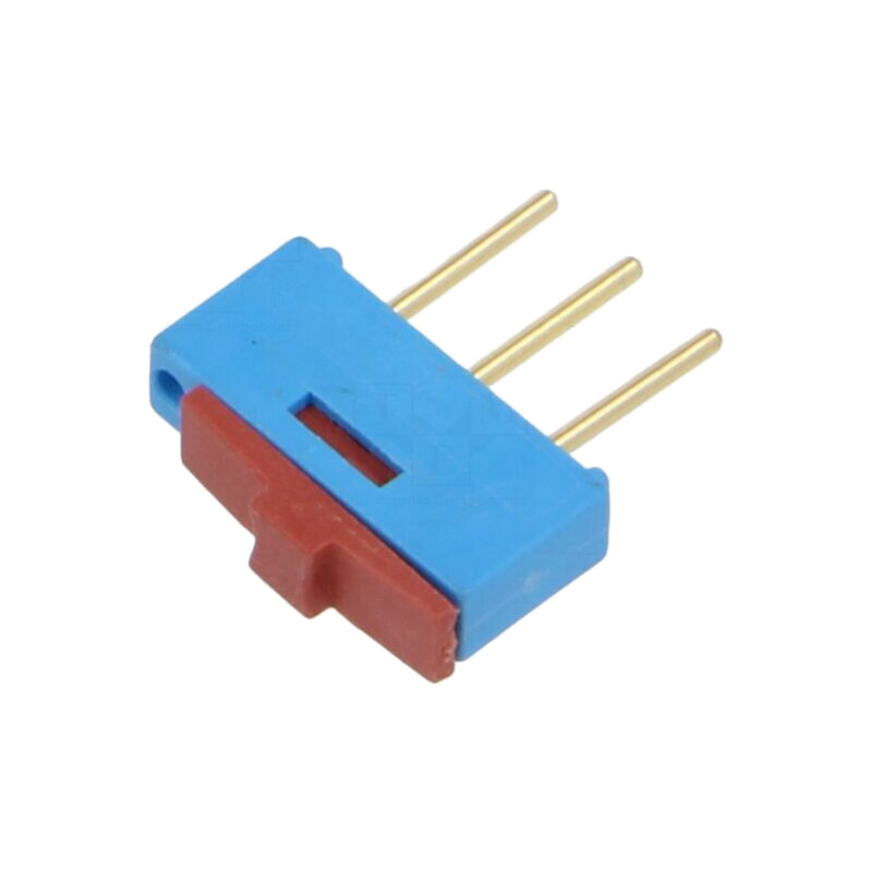 Comutator: glisant; Poz: 2; SPDT; 0,3A/24VDC; ON-ON; THT; -40÷85°C