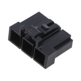 Conector: cablu-cablu/PCB; mufă; mamă; PIN: 3; DF60; drept; crimpat