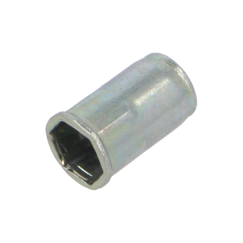 Piuliţă nit; M5; oţel; BN 7776; L: 12mm; Cap: plată; M5SHUKO33 ST Piuliţă nit; M5; oţel; BN 7776; L: 12mm; Cap: plată; M5SHUKO33 ST