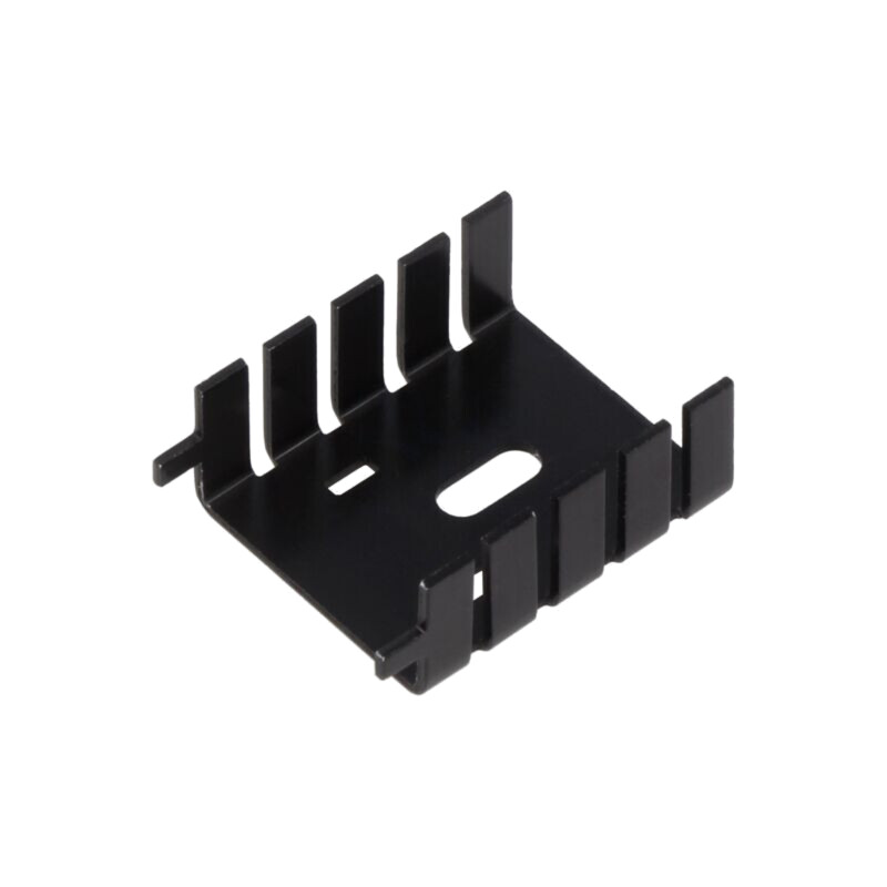 Radiator: extrudat; U; neagră; L: 33,8mm; W: 25,4mm; H: 12,7mm; 20K/W Radiator: extrudat; U; neagră; L: 33,8mm; W: 25,4mm; H: 12,7mm; 20K/W