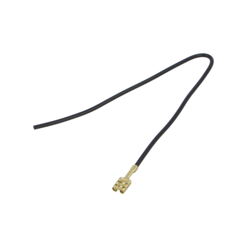 Cable: cable with crimped terminals; black; Len: 250mm; H05V-K Cable: cable with crimped terminals; black; Len: 250mm; H05V-K