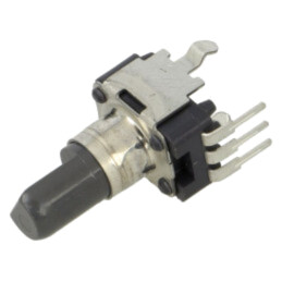 Potenţiometru: axial; singură tură,vertical; 10kΩ; ±20%; 6mm