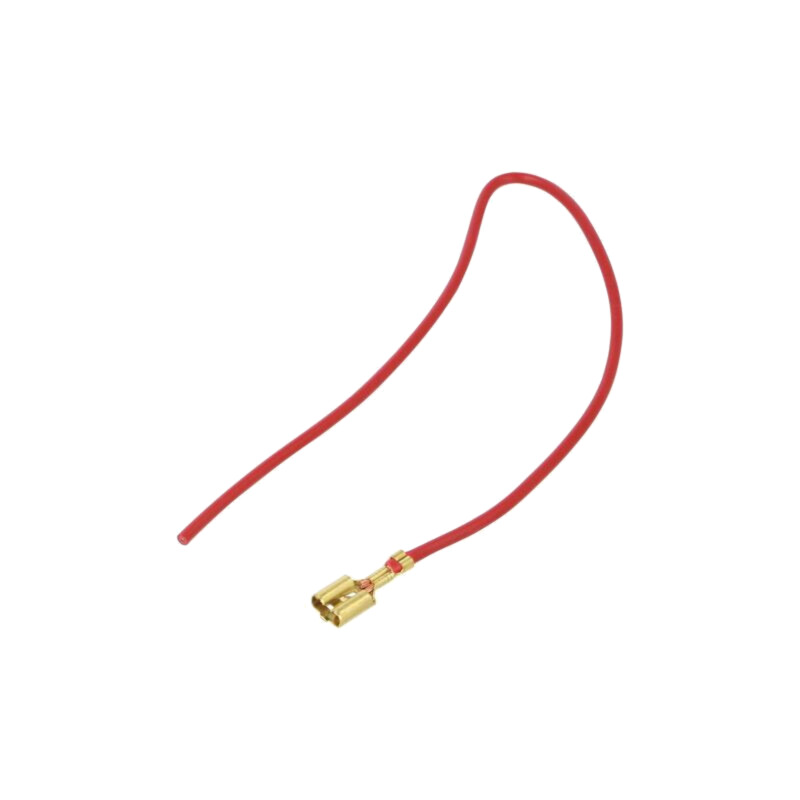 Cable: cable with crimped terminals; red; Len: 250mm; H05V-K Cable: cable with crimped terminals; red; Len: 250mm; H05V-K