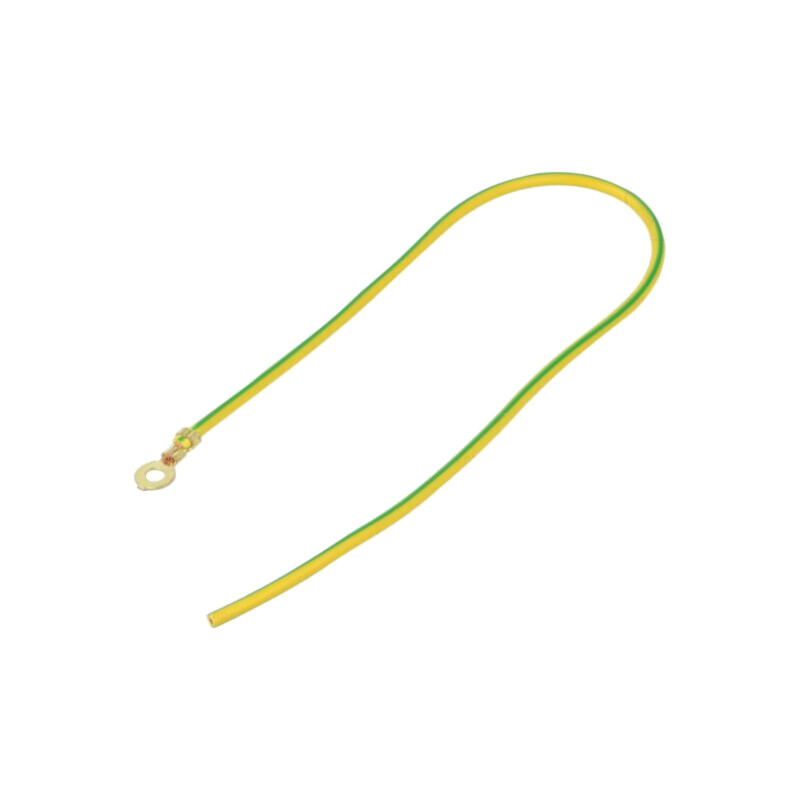 Cable: cable with crimped terminals; yellow-green; 250mm; H05V-K Cable: cable with crimped terminals; yellow-green; 250mm; H05V-K