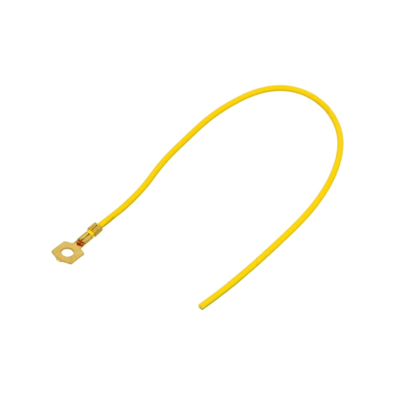Cable: cable with crimped terminals; yellow-green; 250mm; H05V-K Cable: cable with crimped terminals; yellow-green; 250mm; H05V-K