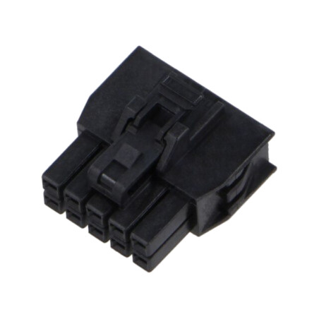 Conector: cablu-placă; mufă; mamă; PIN: 10; Nano-Fit; UL94V-0; 2,5mm
