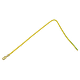 Cable: cable with crimped terminals; yellow-green; Len: 250mm