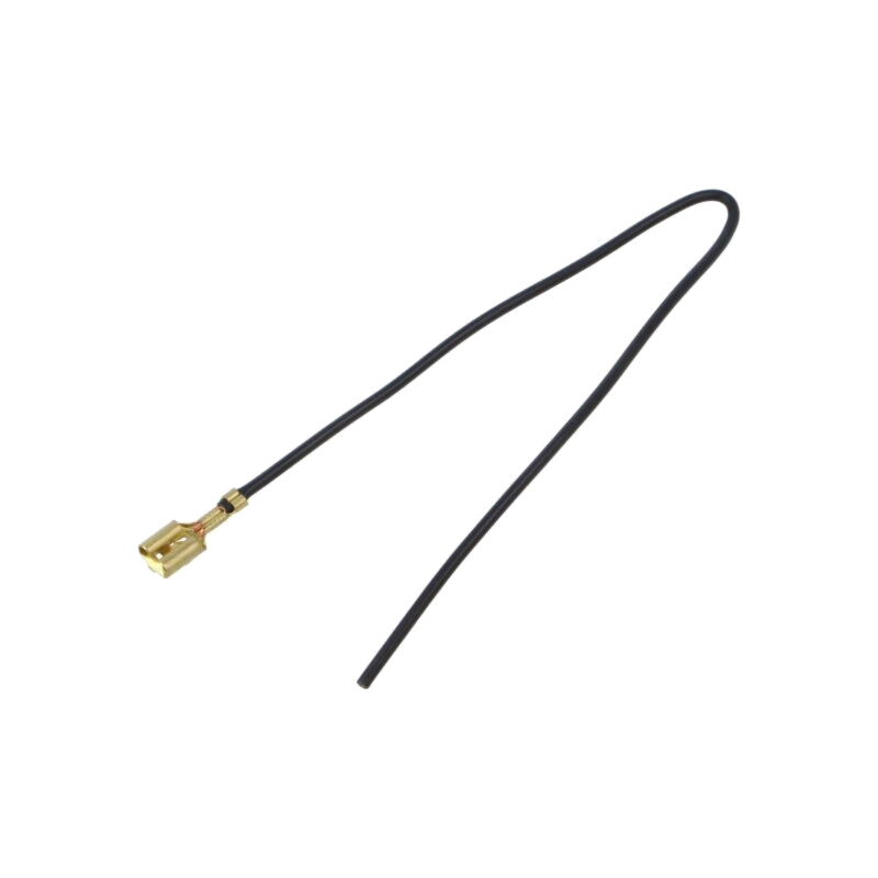 Cable: cable with crimped terminals; black; Len: 250mm; H05V-K Cable: cable with crimped terminals; black; Len: 250mm; H05V-K
