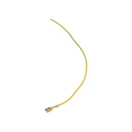 Cable: cable with crimped terminals; yellow-green; Len: 250mm