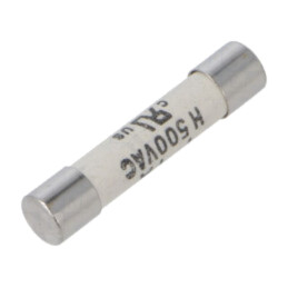 Siguranţă: siguranţă; 1A; 500VAC; ardere rapidă; 6,35x31,8mm; SHF