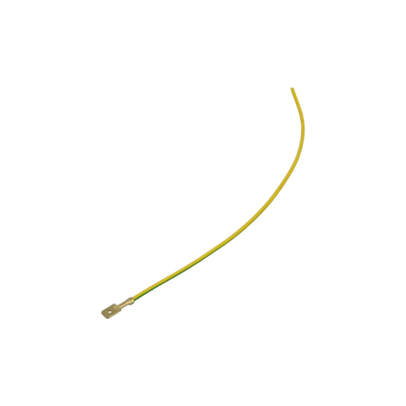 Cable: cable with crimped terminals; yellow-green; Len: 250mm Cable: cable with crimped terminals; yellow-green; Len: 250mm