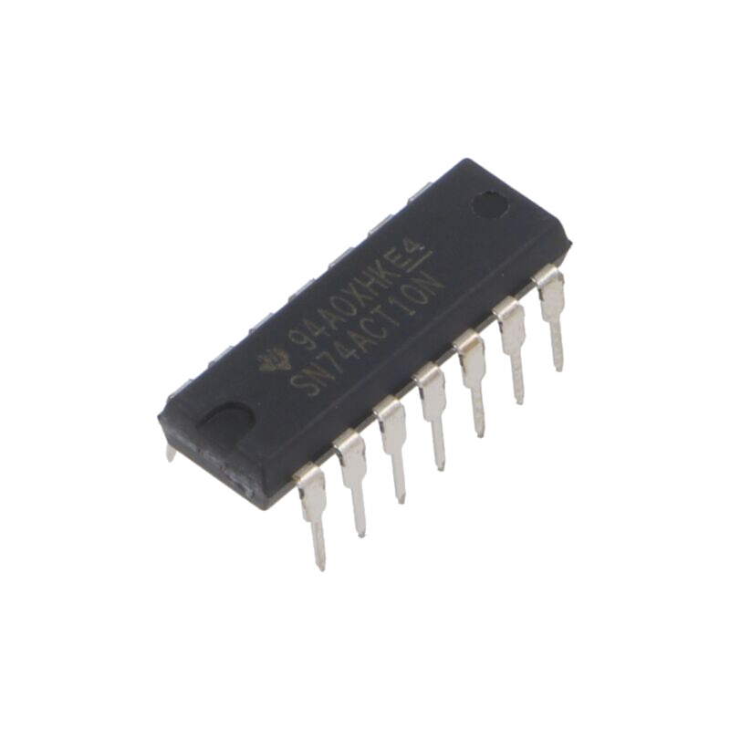 IC: digital; NAND; Ch: 3; IN: 3; CMOS,TTL; THT; DIP14; 4,5÷5,5VDC; tub