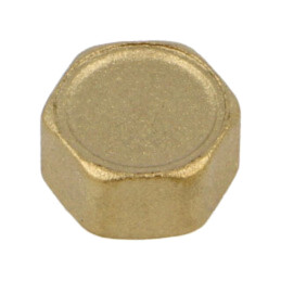 Term.îmbinare: capac de protecţie; hexagonală; alamă CW617N