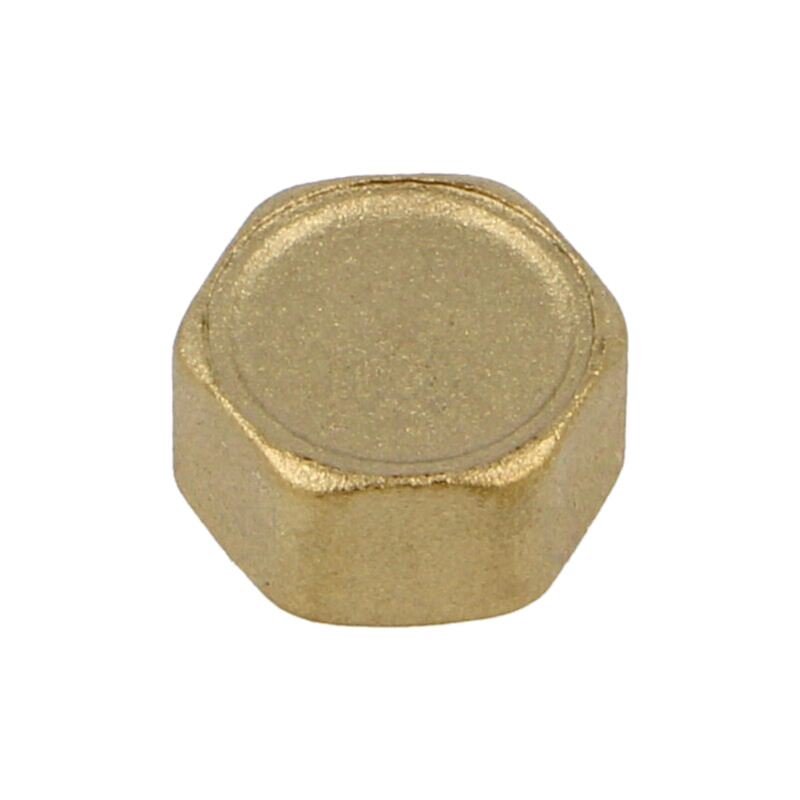 Term.îmbinare: capac de protecţie; hexagonală; alamă CW617N Term.îmbinare: capac de protecţie; hexagonală; alamă CW617N