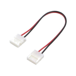LED tape connector; for tape-to-tape connection; with leads; 6A