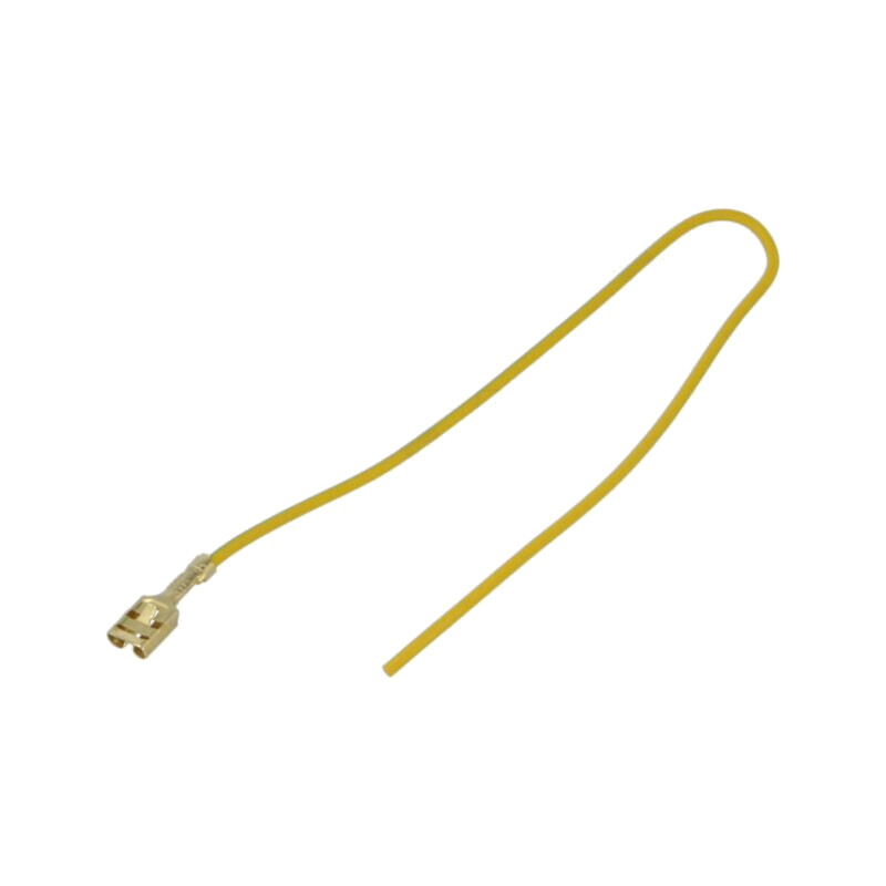 Cable: cable with crimped terminals; yellow-green; Len: 250mm Cable: cable with crimped terminals; yellow-green; Len: 250mm