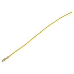 Cable: cable with crimped terminals; yellow-green; Len: 250mm