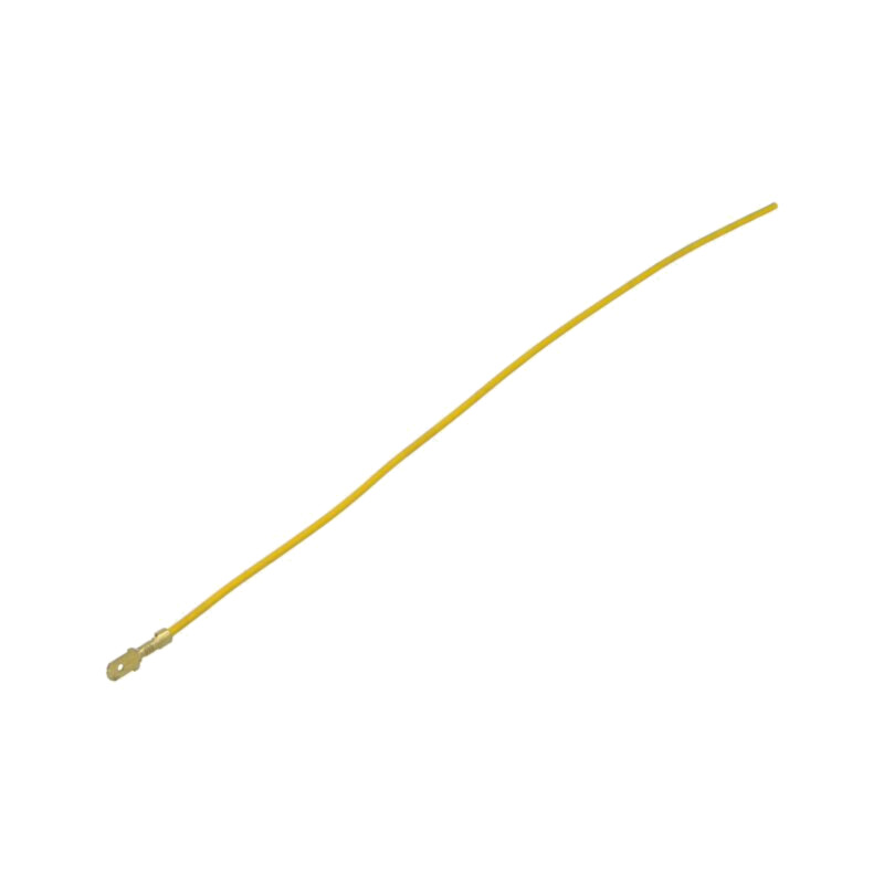 Cable: cable with crimped terminals; yellow-green; Len: 250mm