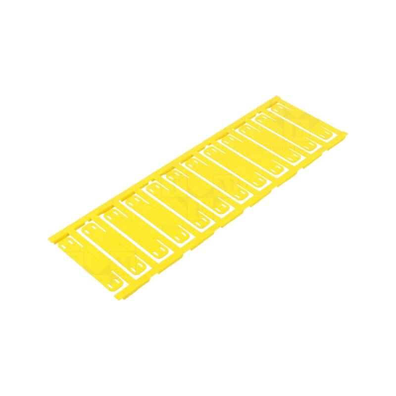 Etichetă; 7÷40mm; poliamidă 66; galbenă; -40÷100°C; UL94V-2 Etichetă; 7÷40mm; poliamidă 66; galbenă; -40÷100°C; UL94V-2