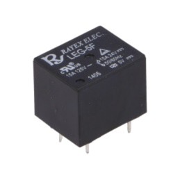 Releu: electromagnetic; SPDT; Ubobină: 5VDC; Icontacte max: 15A