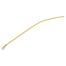 Cable: cable with crimped terminals; yellow-green; Len: 250mm