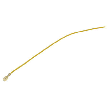 Cable: cable with crimped terminals; yellow-green; Len: 250mm