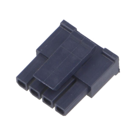 Conector: cablu-placă; mufă; mamă; PIN: 4; Micro-Fit 3.0; pe cablu