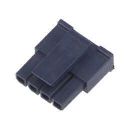 Conector: cablu-placă; mufă; mamă; PIN: 4; Micro-Fit 3.0; pe cablu