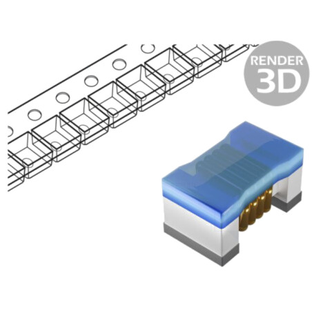 Inductor: fir; SMD; 1210; 10uH; 700mA; 0,4Ω; ±20%; LQW; 180mm