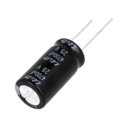 Condensator: electrolitic; THT; 4700uF; 25VDC; Ø16x32mm; ±20%; PF
