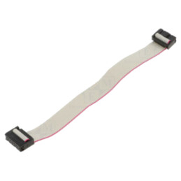 Cablu panglică cu conectori IDC; P.cablu-bandă: 1,27mm; 0,2m
