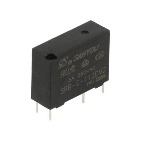 Releu: electromagnetic; SPST-NO; Icontacte max: 5A; 5A/277VAC; SRB