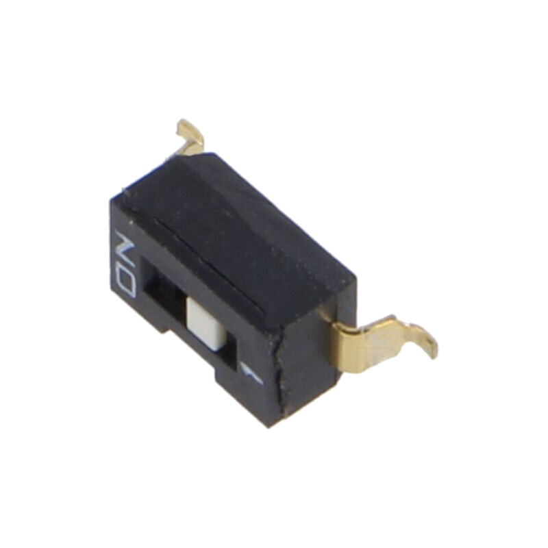 Comutator: DIP-SWITCH; Număr secţiuni: 1; OFF-ON; 0,025A/24VDC Comutator: DIP-SWITCH; Număr secţiuni: 1; OFF-ON; 0,025A/24VDC
