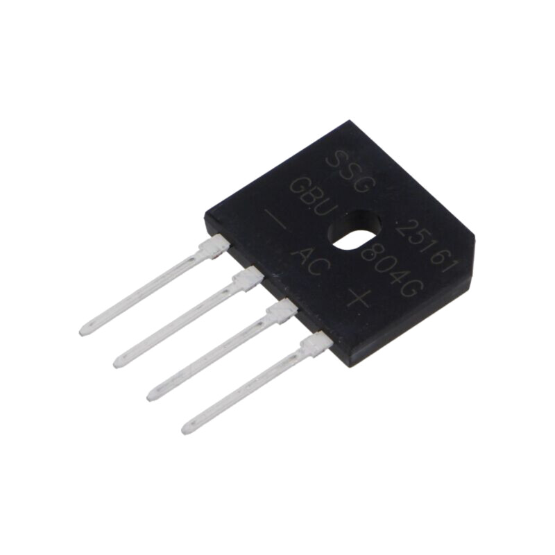 Punte redresoare: monofazat; Urmax: 400V; If: 8A; Ifsm: 200A; plată Punte redresoare: monofazat; Urmax: 400V; If: 8A; Ifsm: 200A; plată