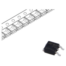 IC: stabilizator de tensiune; LDO,liniar,nereglabil; 1,8V; 0,5A