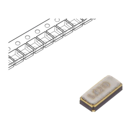 Generator: de cuarţ; 32768Hz; SMD; ±0ppm; -40÷85°C; 1,5x3,2x0,9mm