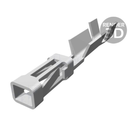 Pin; mamă; AMPMODU MOD IV; aurit; 0,03÷0,09mm2; 32AWG÷28AWG