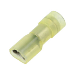 Terminal: flat; 6.3mm; 0.8mm; female; 0.5÷1mm2; crimped; for cable