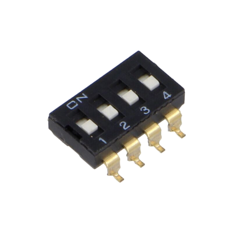 Comutator: DIP-SWITCH; Număr secţiuni: 3; OFF-ON; 0,025A/24VDC Comutator: DIP-SWITCH; Număr secţiuni: 3; OFF-ON; 0,025A/24VDC