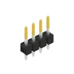 Conector: şiruri pini; şir pini; tată; PIN: 4; SL 1; 3A; 250V; drept