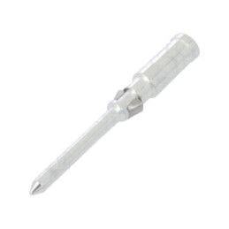 Pin; tată; aliaj cupru; argintat; 1,5mm2; 16AWG; în vrac; crimpat