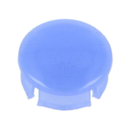 Capac; albastră; Fixare: fixare prin apăsare; plastic